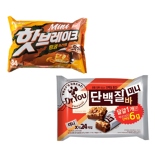 [ONmarket] 핫브레이크미니+단백질바미니, 1세트, 793.5g