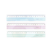 모닝글로리 1200 컬러 방안자 20cm, 랜덤발송, 1개