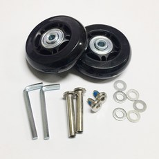 굿셀러스 60mm 캐리어 교체 바퀴 2p 셀프수리 우레탄 고무바퀴