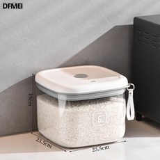 DFMEI 電動吸真空米桶廚房家用食品級防蟲防潮米箱密封大容量智能儲糧桶, 1個, 參考詳情
