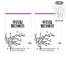 더청송 우리집 엘더베리 13g x 30포 2개 환절기 면역력 항산화, 30회분