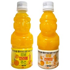제주향 100% 감귤착즙주스 한라봉4병+천혜향4병 무설탕, 8개, 330ml