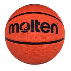 MOLTEN 八片貼橡膠7號籃球(橘色)