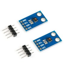 [ 771112 ] 제시니 HDC1080 온도 및 습도 센서 모듈 고정밀 -40~125℃ 습도계 2.7V ~ 5.5V 저전력 소비 2개, [ 340353 ] 제시니 HDC1080 온도 및 습도