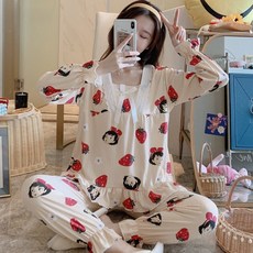 봄 가을 간절기 여성실내복 항공자켓 중년 빅사이즈, I. XB 긴팔50 선인장 고급원단