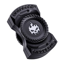 指尖陀螺 指尖解壓 陀螺解壓神器 三合一玩法金屬磁力推牌edc啪啪幣無聊減壓解壓玩具, 黑色, 1個