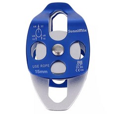 도르래 대형 풀리 풀링기 강철 베어링 맨홀 거치 풀러 궤도차 케이블롤러, 블루 볼 베어링