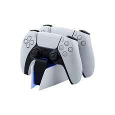 PS5 DualSense 手把雙充充電座, 1個, 白色