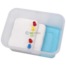 과학실험 기후변화 해수면 상승 피해 점토 모형 만들기 관찰 놀이키트 과학놀이키트, 1개