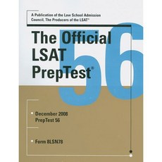 공식 LSAT 사전 시험 56 로스쿨 입학위원회 출판물 Lsat의 제작자