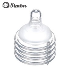 Simba 小獅王辛巴 母乳記憶寬口圓孔奶嘴, 1個, M(3個月以上)