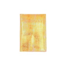 홀로그램 메탈릭 여권 홀더 방수 가죽 커버 카드 케이스 여행용 지갑 어린이 청소년 성인용 골드. 패션 190405