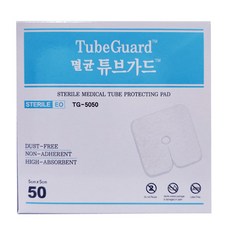 에버레이드 멸균 튜브가드 5 x 5 cm, 50개입