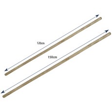다용도 공자루 목봉120cm 사무실 병원 공장 바닥걸레, 1개, 본상품선택