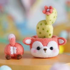 치프몰 양모펠트 DIY 패키지 세트, 1개