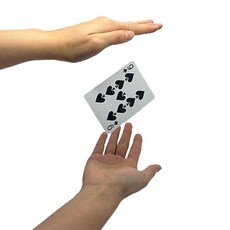 마술용카드 공중부양마술도구 마술카드 플라잉카드 신기한 장난감, 공중부양카드 02340GA