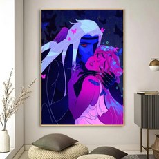 만화 포스터 아트 프린트 거실 가구 장식, J. z7