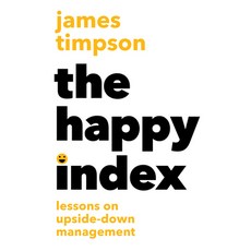 (영문도서) The Happy Index: Lessons in Upside-Down Management Hardcover, Harpernorth, English, 9780008654740
