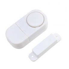 도어경보기 A타 창문 현관 문 경보기 방법 센서 자물쇠 보안 용품 열쇠, 화이트, 2개