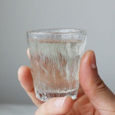 DL 소주잔 위스키 샷잔 50ml 주름 질감 VV