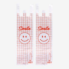 더팩컴퍼니 배달봉투 스마일 음료수비닐봉투 200장, 1세트, 200개