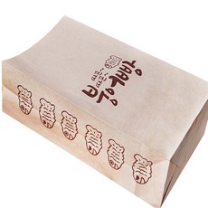 붕어빵봉투 붕어빵 W (소), 100개, 1세트