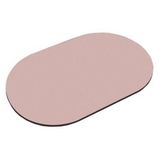 플라카 빨아쓰는 규조토 미끄럼방지 논슬립 욕실 주방 홈 발매트 라운드, 핑크