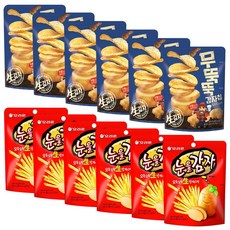 오리온 무뚝뚝감자칩 60g x 6p + 눈을감자 56g x 6p, 2세트