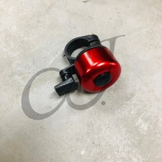 CJ Ebike 自行車鈴鐺, 1個, Red 紅