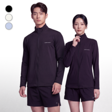 오로라선데이 퓨어리브 남녀공용 스탠다드핏 집업 래쉬가드 상하의세트
