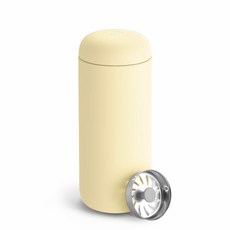 FELLOW 펠로우 카터 무브 머그, 16온스-버터 팝콘, 473ml, 1개