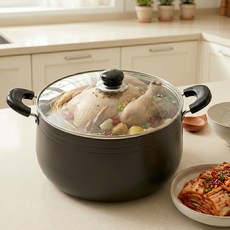 러브쿡 베이직 경질 곰솥냄비, 28cm, 곰솥 경질 냄비, 1개