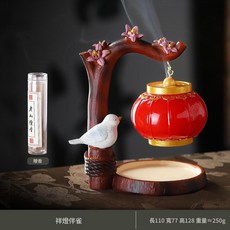 中國風花鳥香爐 祥燈伴雀 - 香爐款, 1套