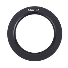 MENDUNER M42 - FX 마운트 어댑터 링 클래식 렌즈용 알루미늄 합금 렌즈 컨버터 창의적인 가능성을 확대 사진 애호가에게 이상적인 휴일 선물, 1개, 상세페이지 참조