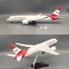 오스트리아 항공 B787 비행기 모형 다이캐스트 1:130, 기본형(조명없음) 혼합색상