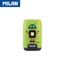 MILAN COMPACT 橡皮擦 削筆器, 1個, 綠