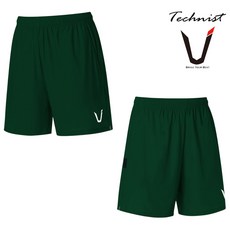 테크니스트 배드민턴 우븐 반바지 여성 3부 남성 4부 팬츠 다크 그린 TNP66029DG