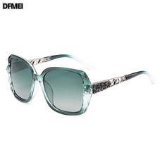 DFMEI 太陽鏡女防曬墨鏡女時尚大框偏光眼鏡