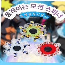 액션 피젯스피너 모션 스피너 나루토 캐릭터 착시현상, 지라이야