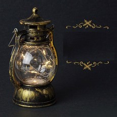 초미니 인테리어 캠핑 앤틱 레트로 LED랜턴 무드등 92263ea 1(EA)