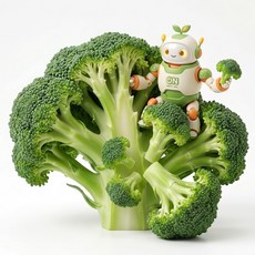 [루트온] 국산 손질 브로콜리 1인가구 맞춤 소분 포장, 1개, 450g