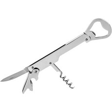 바텐더를 위한 와인 오프너 키 포일 커터 및 맥주 병따개가 포함된 4 in 1 프로페셔널 웨이터의 코르크스크류, 바텐더를 위한 와인 오프너 키 포일 커터 및 맥주 병따