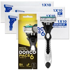 도루코 페이스 6 휴대용 면도기, 1개입, 40개