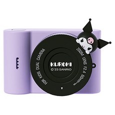 GEEKPAPA 이미 키즈 산리오 콜라보 터치스크린 디지털 카메라 C5, 쿨로 미 쿨로 미