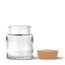 코르크유리병 미니원형콜크 100ml, 1개