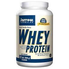 Jarrow FORMULAS 賈羅公式 乳清蛋白粉 法國香草口味, 1入, 908g