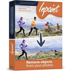 InPaint 9 - 사진에서 객체와 사람 제거 - Windows 11 10 8.1 7과 호환되는 이미지 편집기, InPaint 9 - 사진에서 객체와 사람 제거 - W