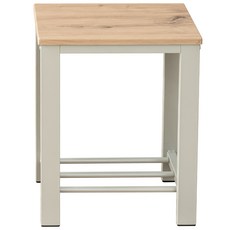 拜爾家居 超耐重D單人穿鞋椅 台灣製造 100KG穩固收納椅【可超取】穿鞋椅 玄關小椅子 工業風木板椅 單人椅, 橡木奶茶-超取單筆訂單限1/宅配不限制, 1個