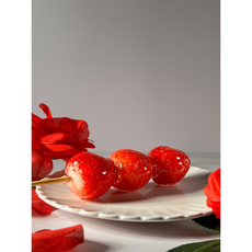 탕후루 스틱 건강한 탕후루 간식 푸디앤코 국내산 생과일 아이스 탕후루 추천 [딸기 귤 사인머스캣 /각각], 15개, 40g