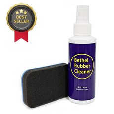 탁구 러버 크리너 130ml 스폰지 세트 탁구라바크리너 탁구채 관리용품, 본상품선택, 1세트